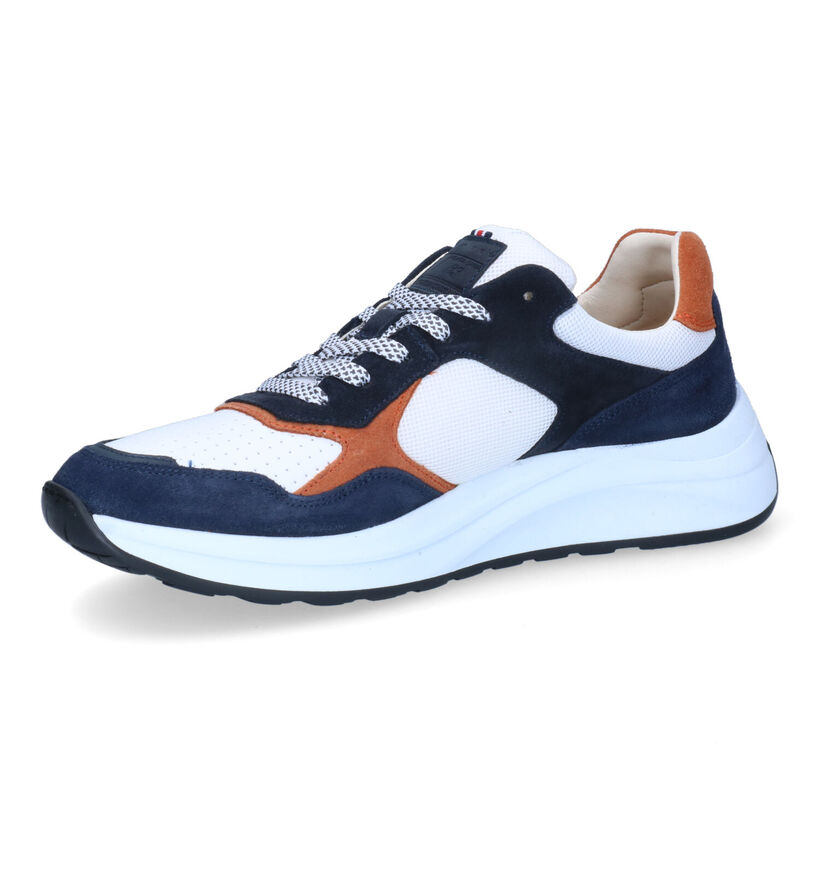 Bullboxer Blauwe Sneakers voor heren (316530) - geschikt voor steunzolen