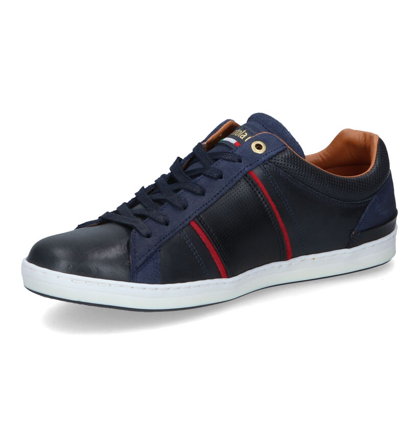 Pantofola d'Oro Chaussures à lacets en Bleu foncé pour hommes (315349) - pour semelles orthopédiques