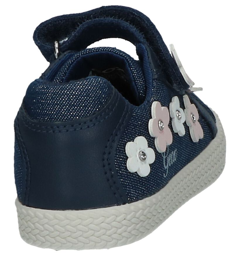 Beige Schoentjes met Bloemen Geox in stof (237974)