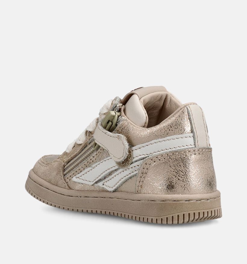 STONES and BONES Nomi Baskets pour b&eacute;b&eacute; en Or pour filles (373753) - pour semelles orthop&eacute;diques