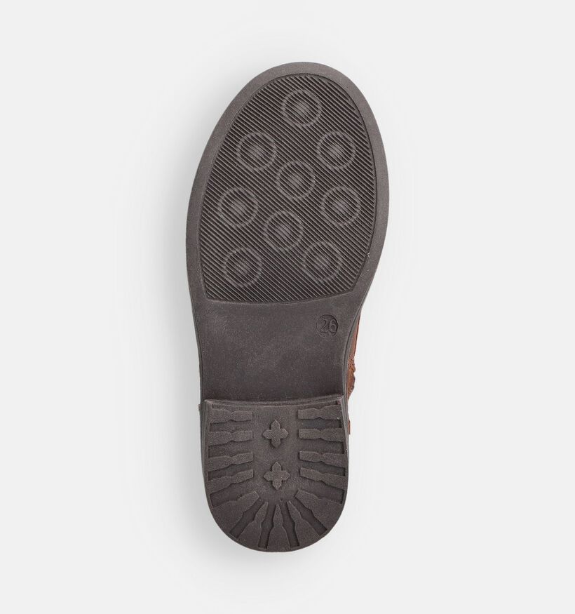 Milo & Mila Chaussures hautes en Cognac pour filles (362881)