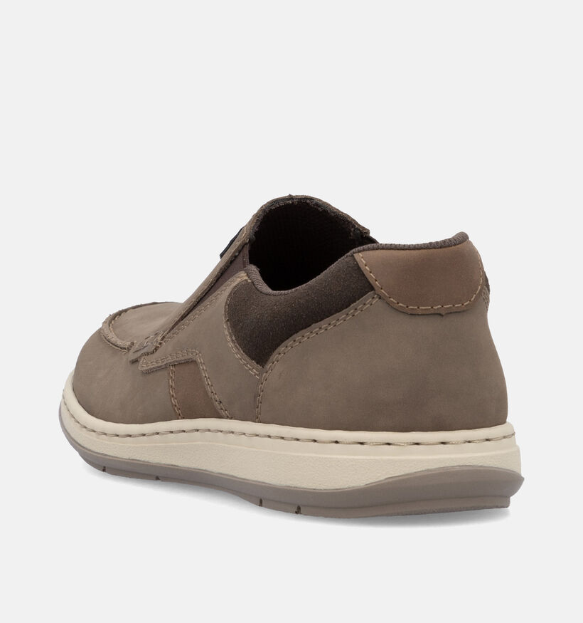 Rieker Chaussures confort en Taupe pour hommes (354815) - pour semelles orthopédiques