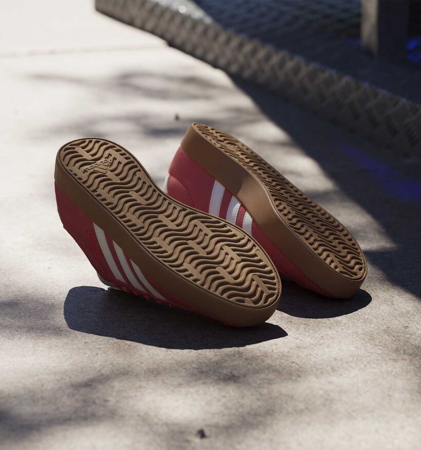 adidas VL Court 3.0 Rode Sneakers voor dames (349994)