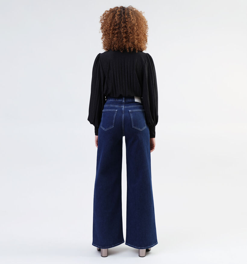 comma casual identity Wide leg jeans en Bleu pour femmes (334798)