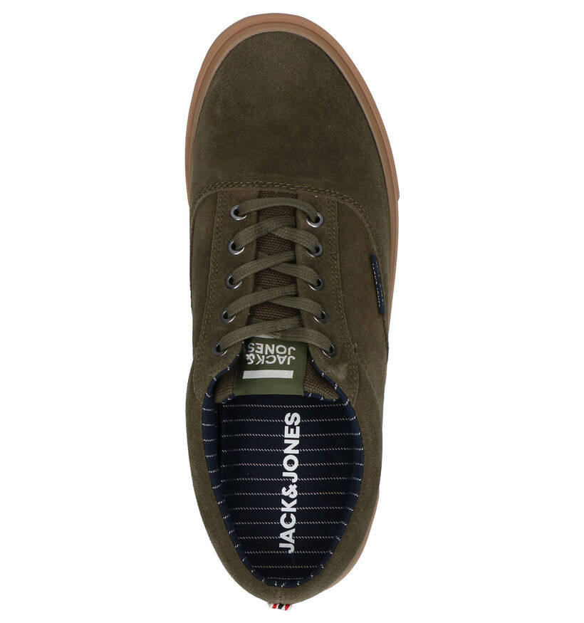 Jack & Jones Vision Skate Sneakers en Naturel en daim (256066)