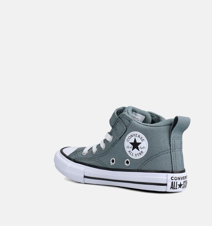 Converse Chuck Taylor All Star Malden Street Baskets montantes en Vert pour filles, gar&ccedil;ons (368928)