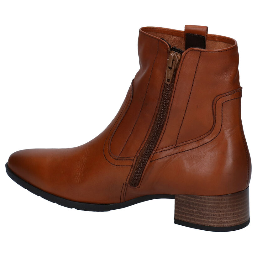 Gabor comfort Cognac Enkellaarzen in leer (282417)