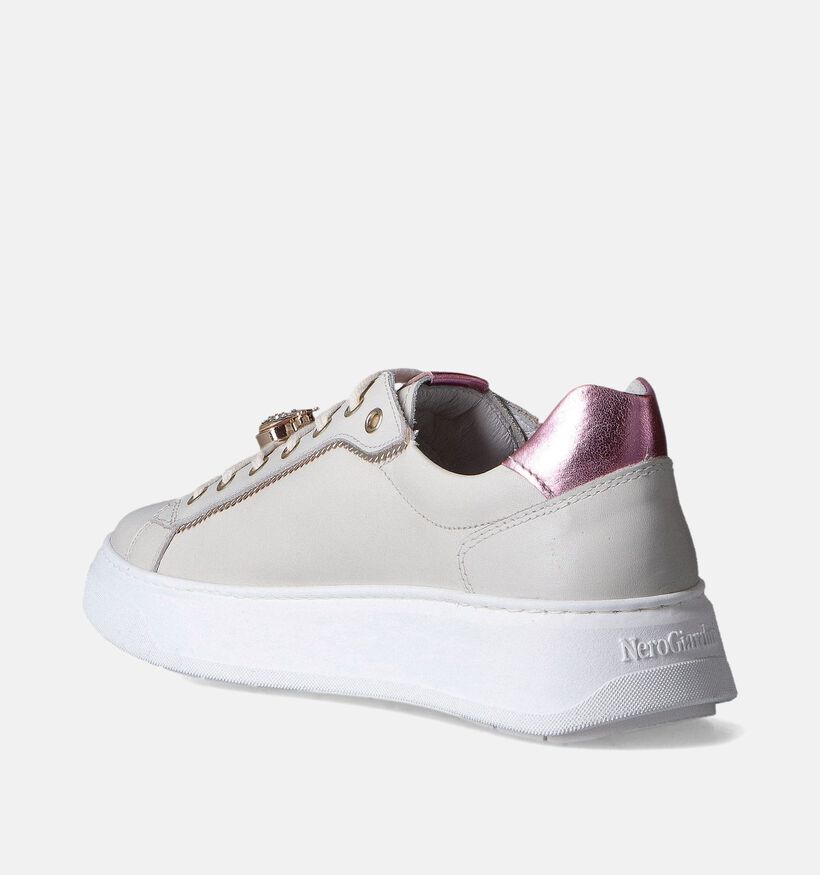 NeroGiardini Baskets habillées en Beige pour femmes (358345) - pour semelles orthopédiques