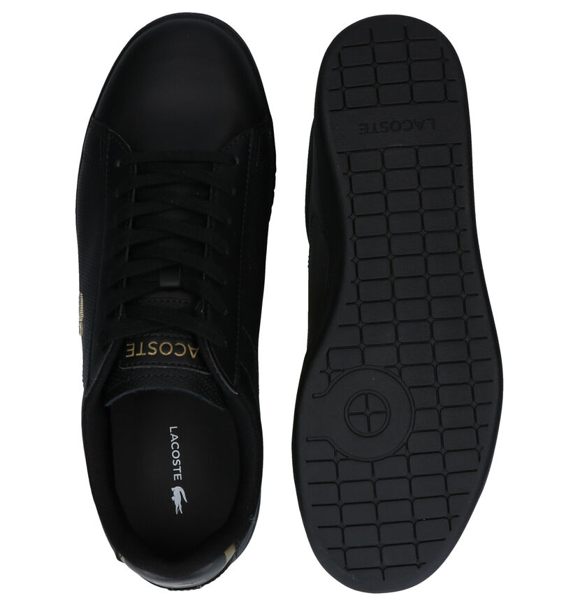 Lacoste Carnaby Evo Baskets en Noir en simili cuir (277661)