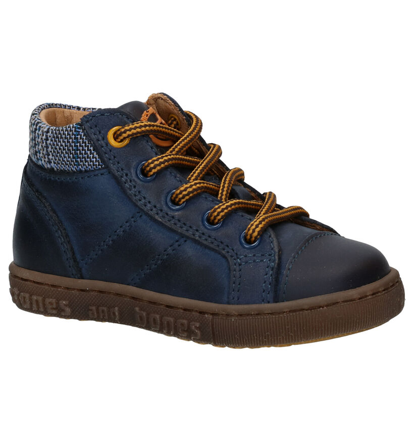 STONES and BONES Cognac Babyschoenen in leer (280415)