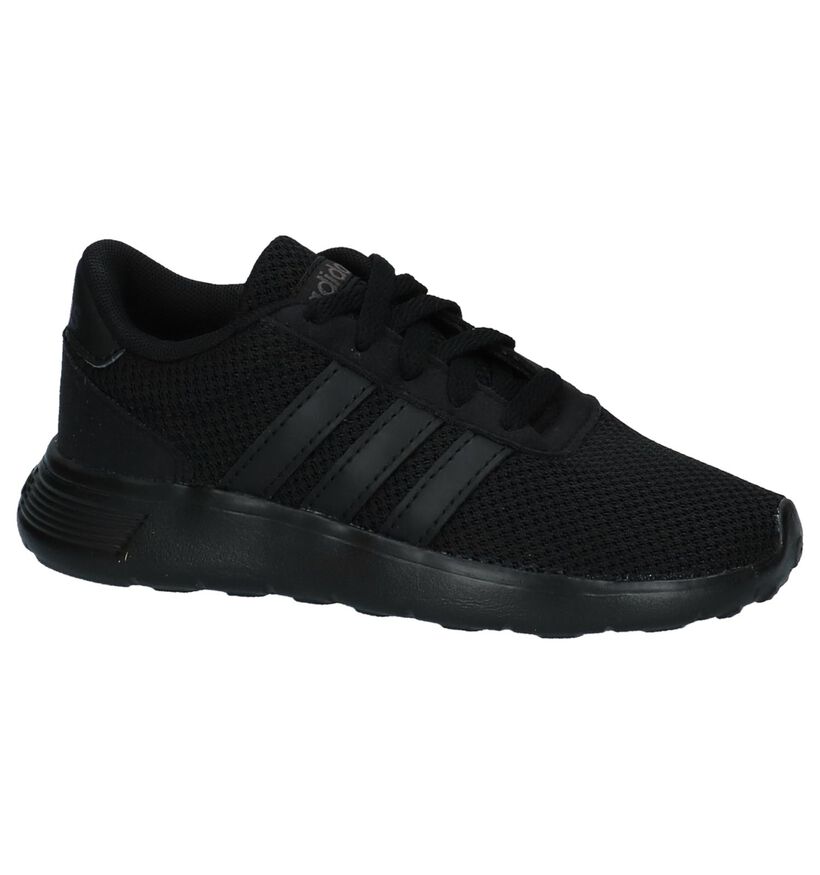 adidas Lite Racer K Baskets en Noir en textile (252516)