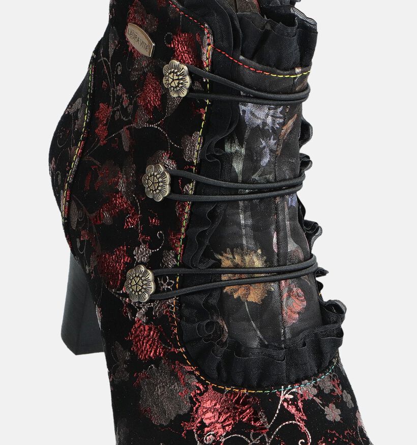Laura Vita Alcbaneo Bottines à talons en Noir pour femmes (364969)