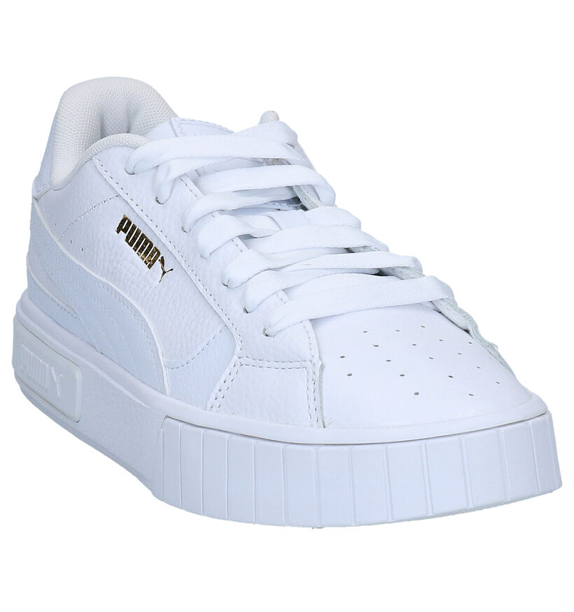 Puma Cali Star Baskets en Blanc pour femmes (293520) - pour semelles orthopédiques
