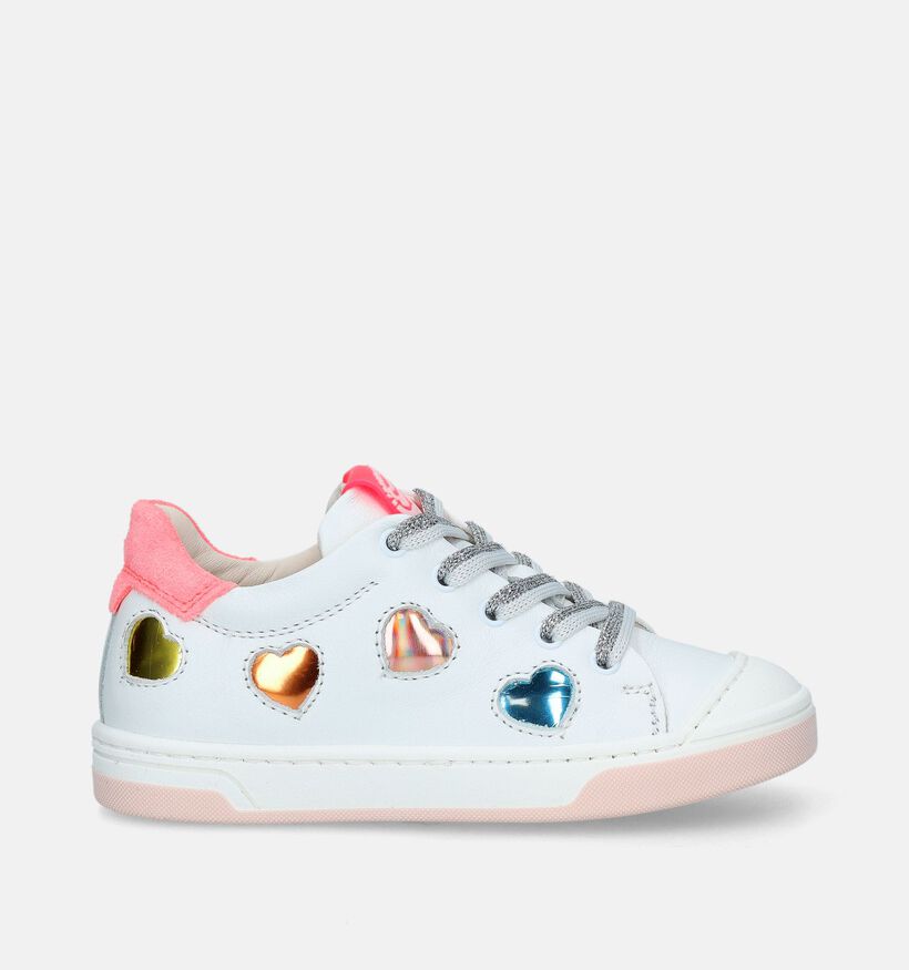 STONES and BONES Daisy Witte Sneakers voor meisjes (336591) - geschikt voor steunzolen