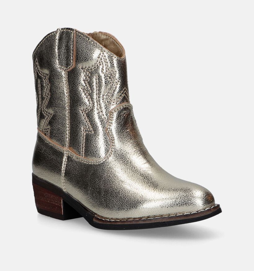 Milo & Mila Gouden Cowboy boots voor meisjes (348087)