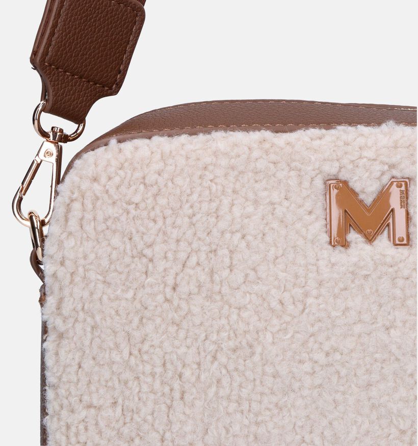 Mexx Sac port&eacute; crois&eacute; teddy en &Eacute;cru pour femmes (339316)