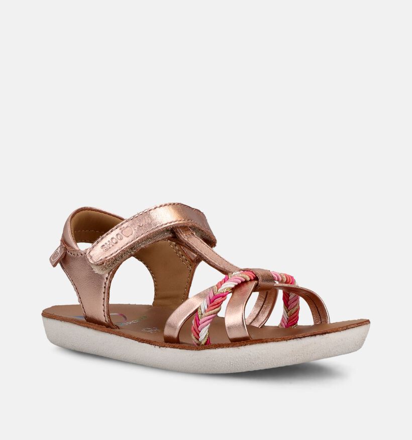 Shoo Pom Goa Salome Ros&eacute; Gouden Sandalen voor meisjes (370953)