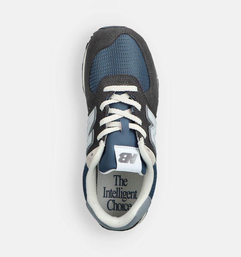 New Balance Zwarte/Grijze Sneakers New Balance Zwarte/Grijze Sneakers voor jongens, meisjes (358671) - geschikt voor steunzolen