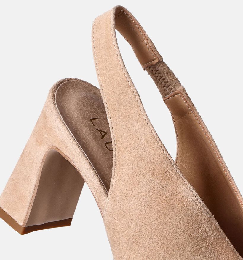 Laurent David Escarpins en Beige pour femmes (357880)