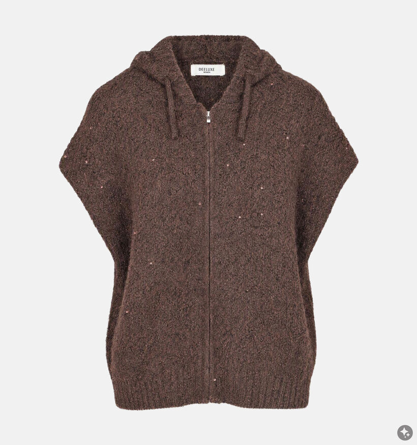 Deeluxe Original Aliama Donkerbruine Vest voor dames (382272)