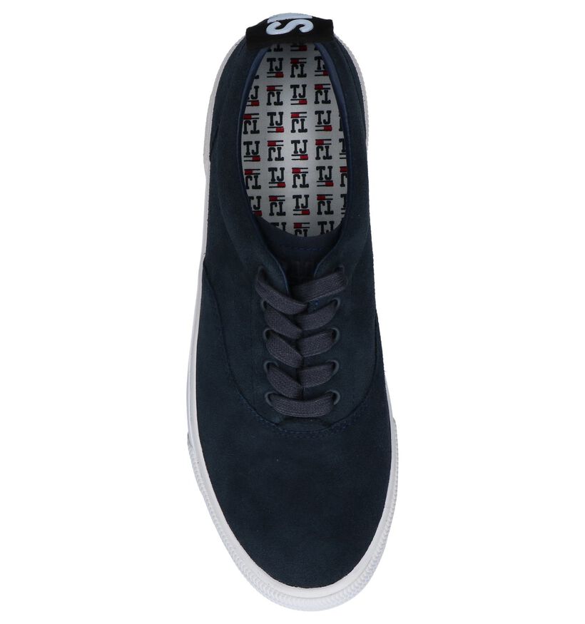 Blauwe Tommy Hilfiger Oxford City Sneakers , , pdp