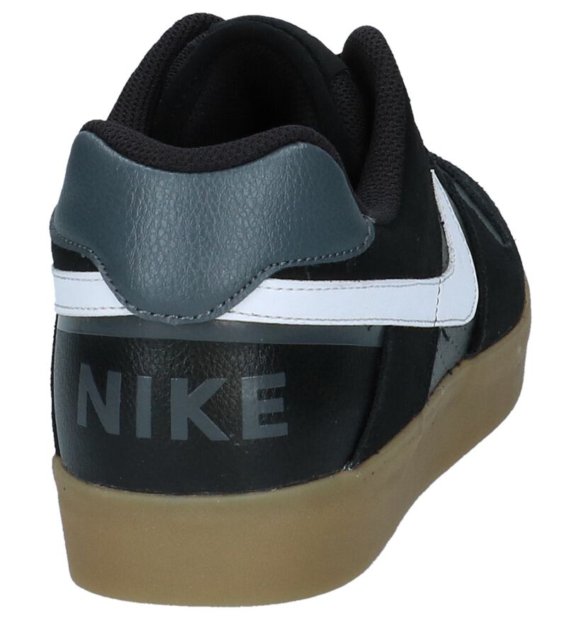 Zwarte Skateschoenen Nike SB Delta Force Vulc in kunstleer (209845)