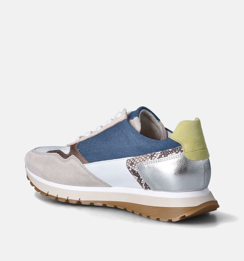 Gabor OptiFit Witte Sneakers voor dames (352085) - geschikt voor steunzolen