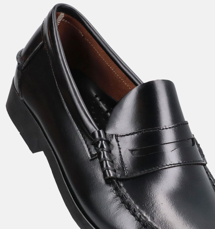 Via Borgo Loafers en Noir pour hommes (383003)