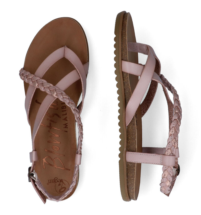 Blowfish Malibu Mallorca Sandales en Rosé en simili cuir (305088)