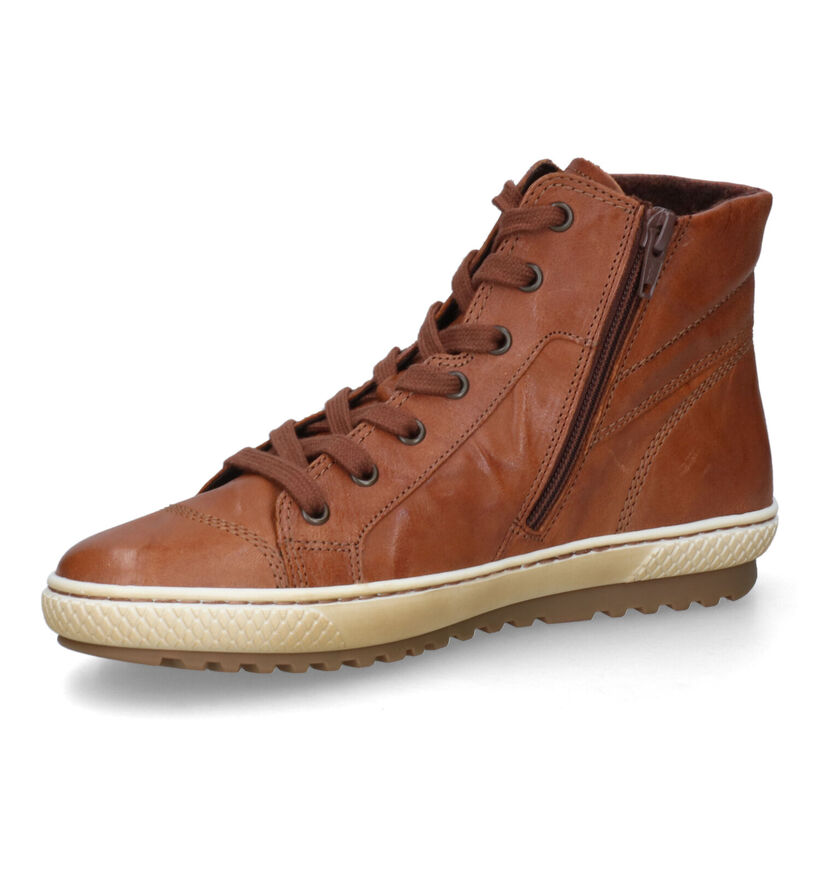 Gabor OptiFit Cognac Sneakers voor dames (312432) - geschikt voor steunzolen