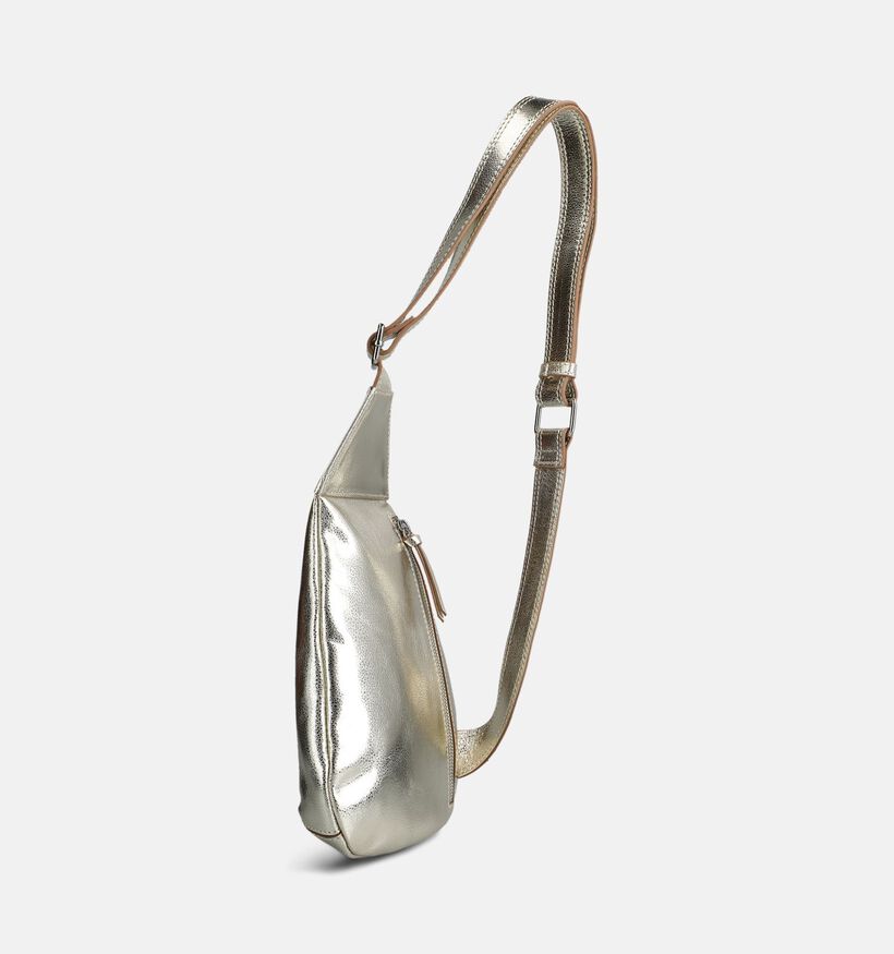 Crinkles Sac port&eacute; crois&eacute; en Or pour femmes (373925)