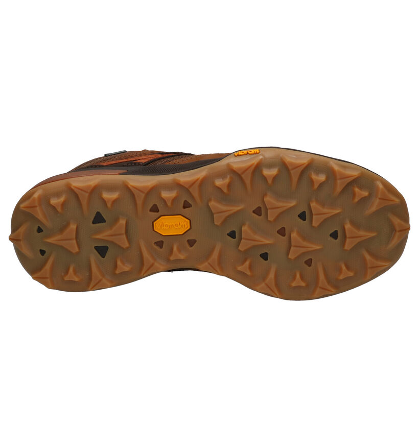 Merrell Zion Chaussures de randonn&eacute;e en Kaki en cuir (290072)