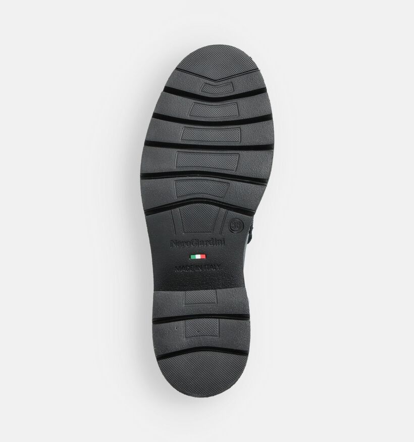 NeroGiardini Zwarte Mocassins met hak voor dames (363916)