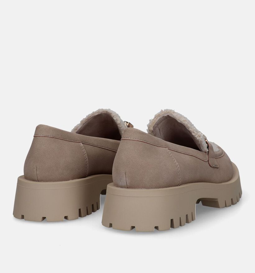 Tamaris Taupe Chunky Mocassins voor dames (330542)