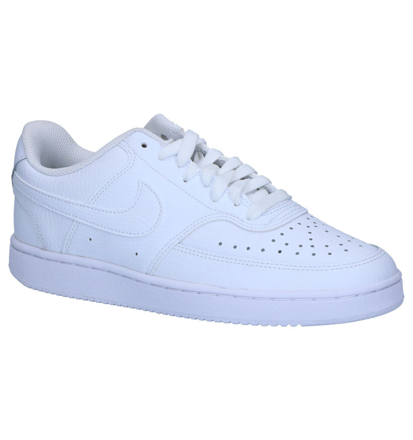 Nike Court Vision Low Witte Sneakers voor dames (347839)