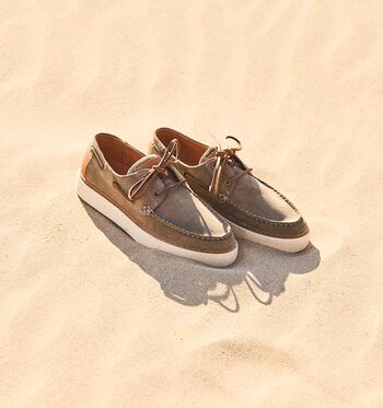 River Woods Lage schoenen Beige/Groen