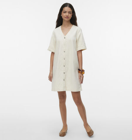 Vero Moda Robes Blanc
