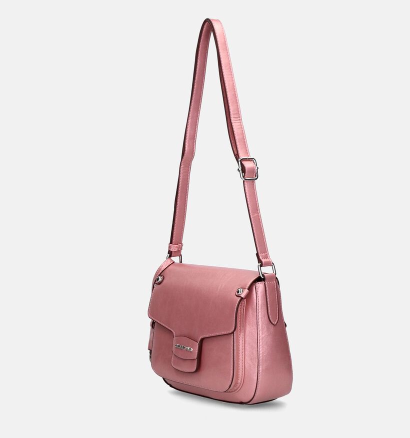 Laurent David Nos Roze Crossbody Tas voor dames (337111)