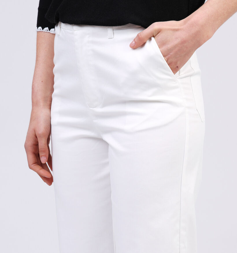 Rue Mazarine Dalas Witte Geklede broek voor dames (357918)