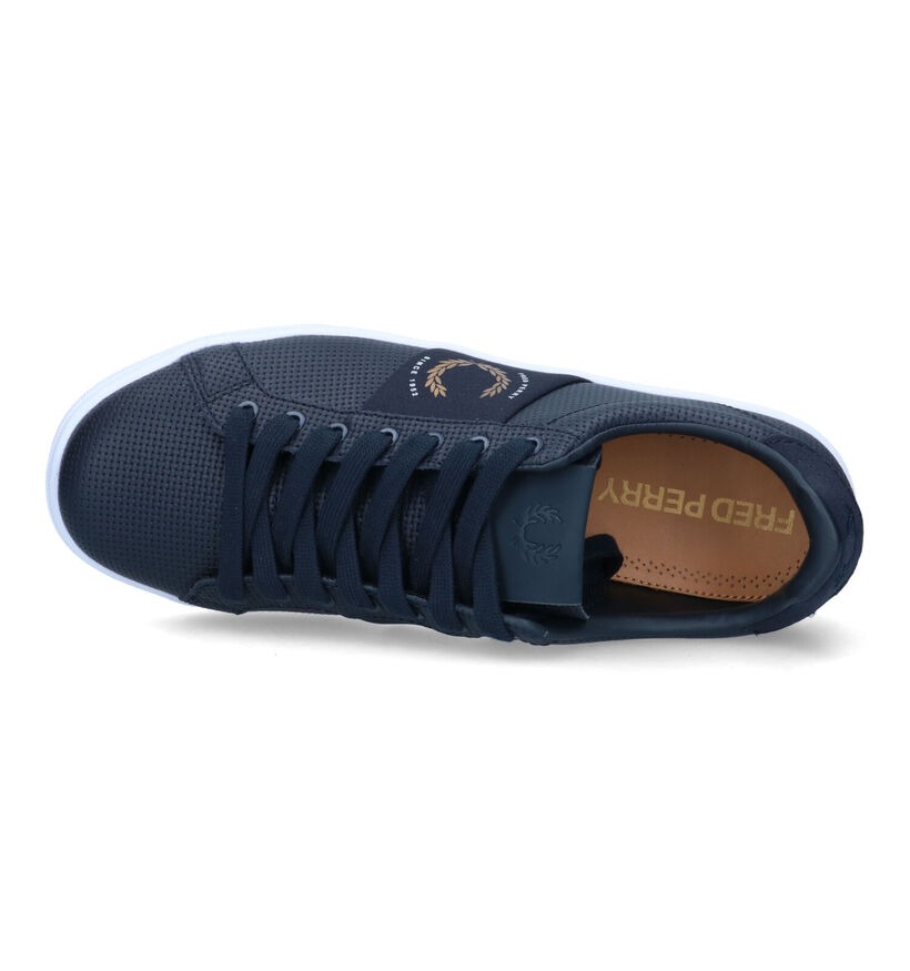 Fred Perry Chaussures à lacets en Bleu foncé pour hommes (317781)