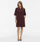 Vila Courdie Robe mi-longue en Bordeaux pour femmes (378495)