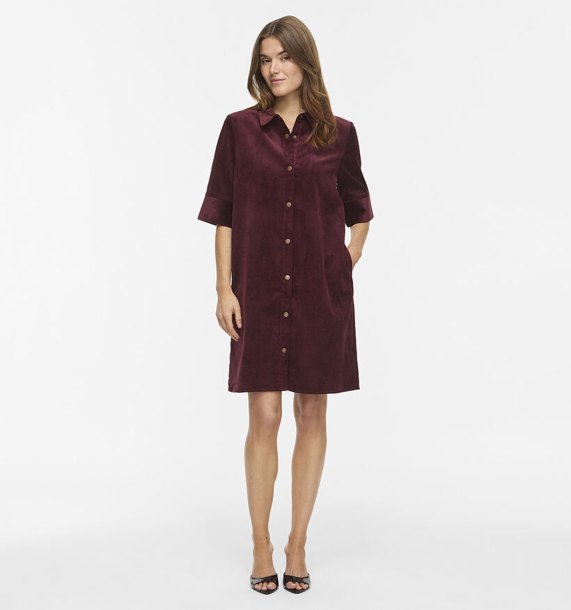 Vila Courdie Robe mi-longue en Bordeaux pour femmes (378495)