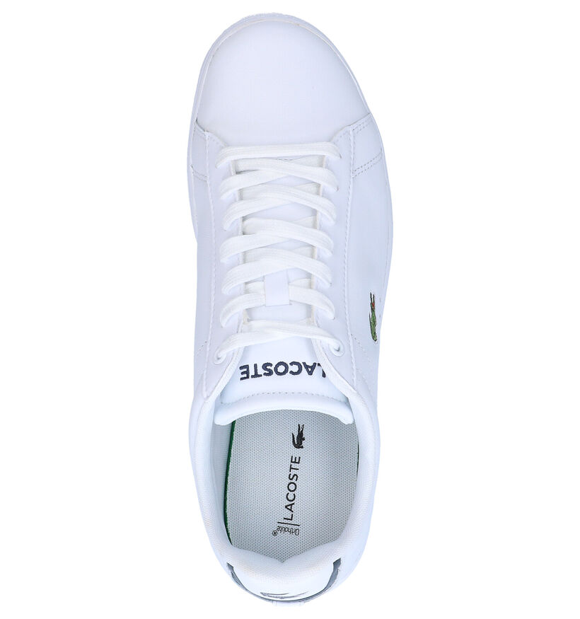 Lacoste Carnaby Witte Sneakers in kunstleer (266917)