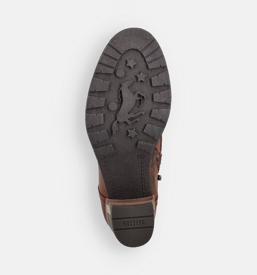 Mustang Bottines à talons en Marron pour femmes (363713)