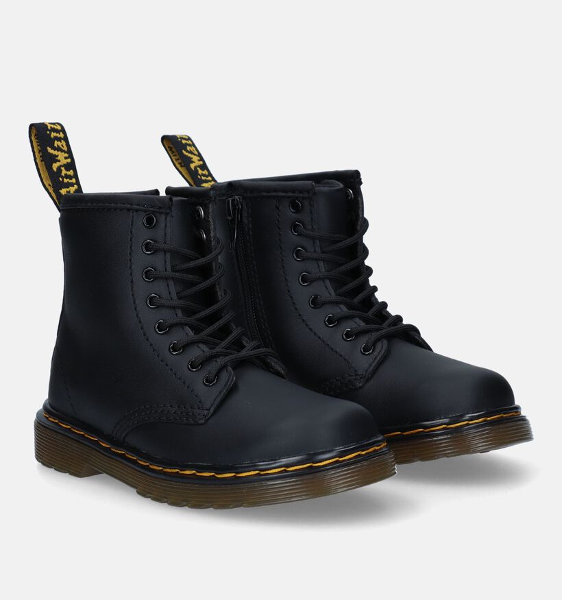 Dr. Martens 1460 Boots en Noir pour filles, garçons (327084)