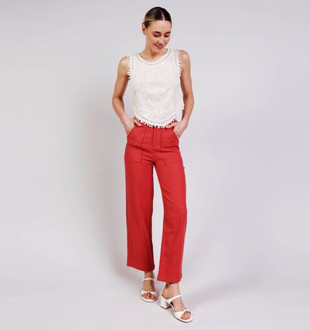 The Korner Broeken Rood