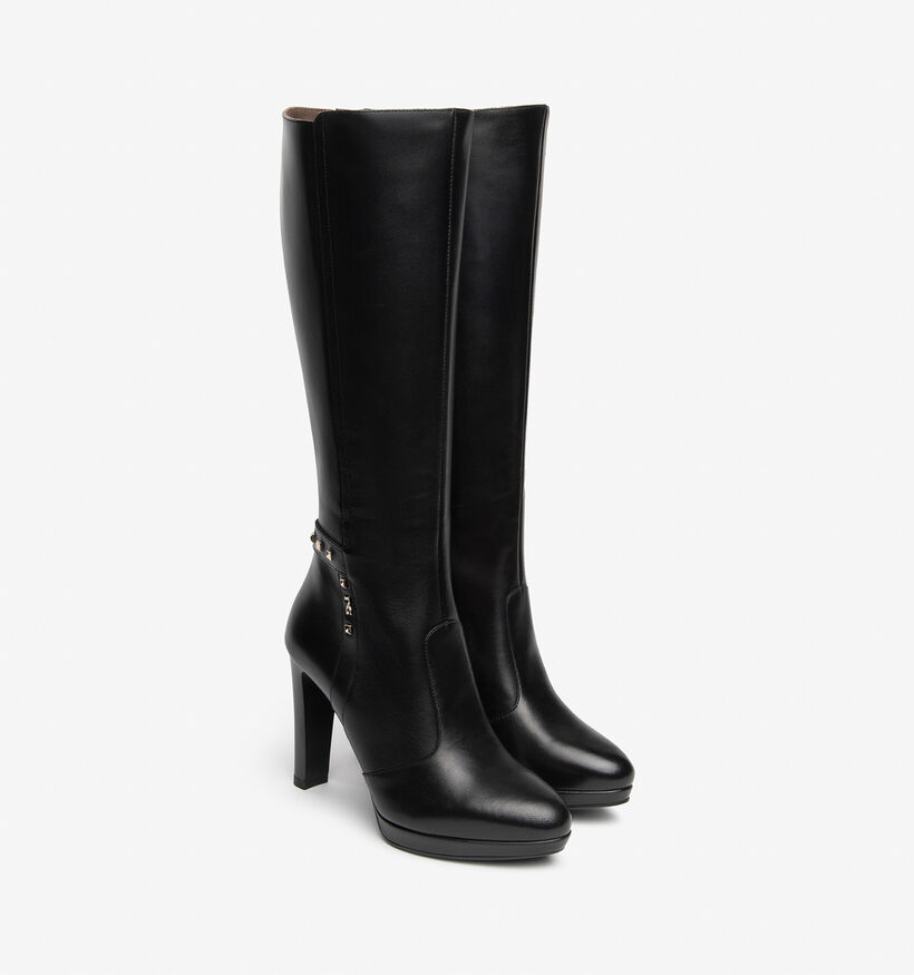 NeroGiardini Premium Collection Zwarte Lange Laarzen voor dames (379455)