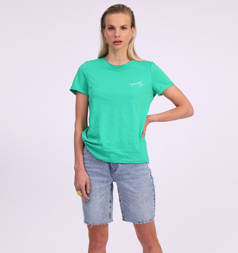 Vero Moda Paula T-shirt en Vert (316945)