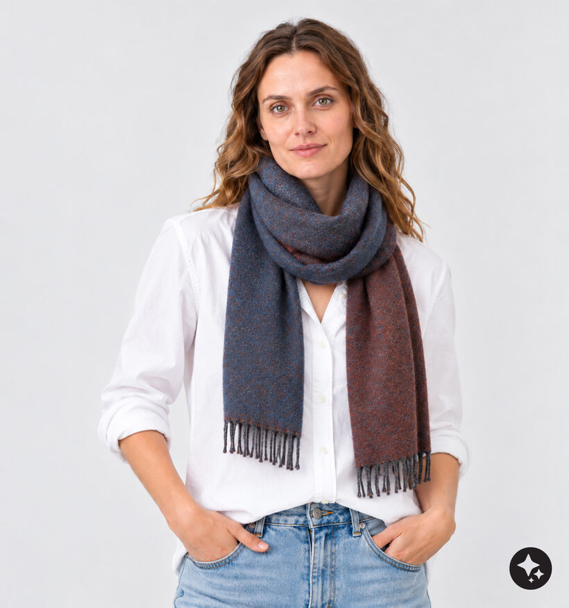 Via Limone Ch&acirc;le en Bleu fonc&eacute; pour femmes (382722)