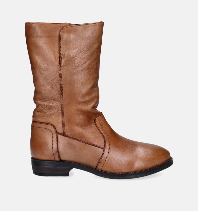 5PM Bottes courtes en Cognac pour femmes (349019)